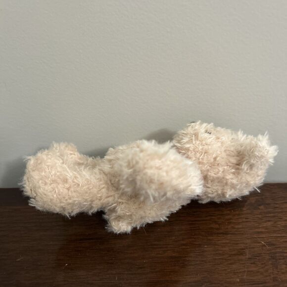 Kawaii Classic Toy Co. Teddy Bear Plush Patches Stitch Stitches Red Ribbon 7" - Picture 4 of 10